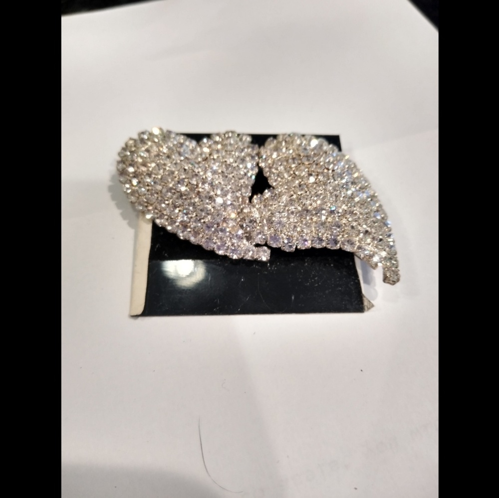 Clip on Heart Earrings
